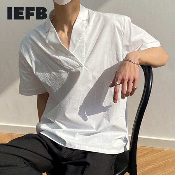 iefb suit small lapel short sleeve shirt by its special to capture your heart, high-grade feeling is ready to come out 9y6613 210524, White;black
iefb suit small lapel short sleeve shirt by its special to capture your heart, high-grade feeling is ready to come out 9y6613 210524, White;black