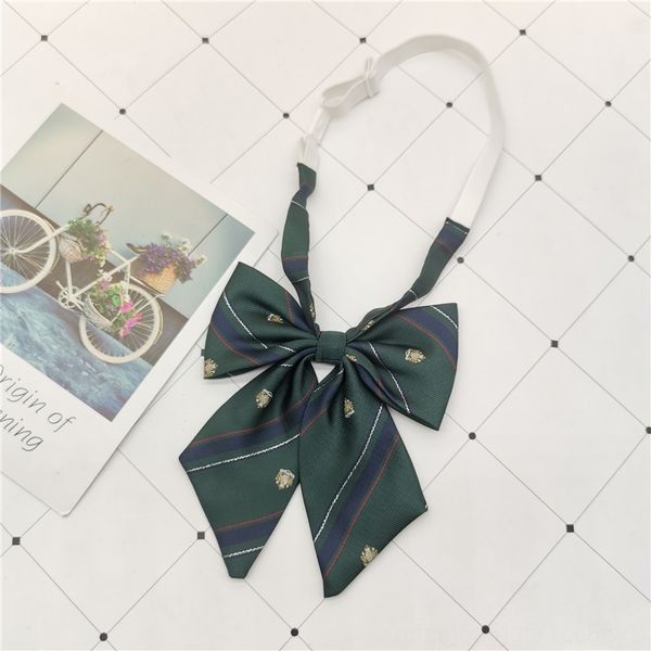 ywv song xiaoxia jk bow neck ties lazy tie butterfly zipper zipper green basic uniform dk stripe deep sea green, Blue;purple
ywv song xiaoxia jk bow neck ties lazy tie butterfly zipper zipper green basic uniform dk stripe deep sea green, Blue;purple