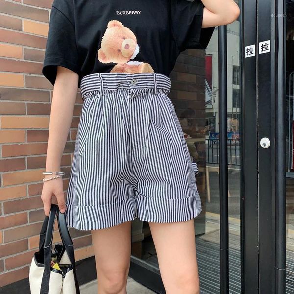 women's pants & capris elegant striped denim shorts high waist strethy buttons pockets female retro basic casual women clothes, Black;white
women's pants & capris elegant striped denim shorts high waist strethy buttons pockets female retro basic casual women clothes, Black;white