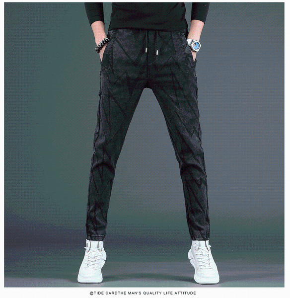 ws03121 fashion men's pants 2021 runway luxury european design party style men's clothing, Black
ws03121 fashion men's pants 2021 runway luxury european design party style men's clothing, Black