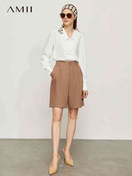 women's knits & tees blusa minimalista outono para mulheres, elegante escritório feminino, de chiffon dupla face, camisa casual feminin, White
women's knits & tees blusa minimalista outono para mulheres, elegante escritório feminino, de chiffon dupla face, camisa casual feminin, White