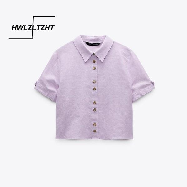women's blouses & shirts hwlzltzht women summer blouse 2021 cotton and linen short sleeve cropped fashion button shirt clothing, White
women's blouses & shirts hwlzltzht women summer blouse 2021 cotton and linen short sleeve cropped fashion button shirt clothing, White