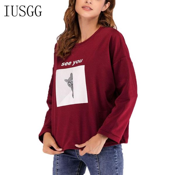 women's hoodies & sweatshirts women autumn hoodie letter printed o-neck sweatshirt cute cat pattern long sleeve outerwear loose female, Black
women's hoodies & sweatshirts women autumn hoodie letter printed o-neck sweatshirt cute cat pattern long sleeve outerwear loose female, Black