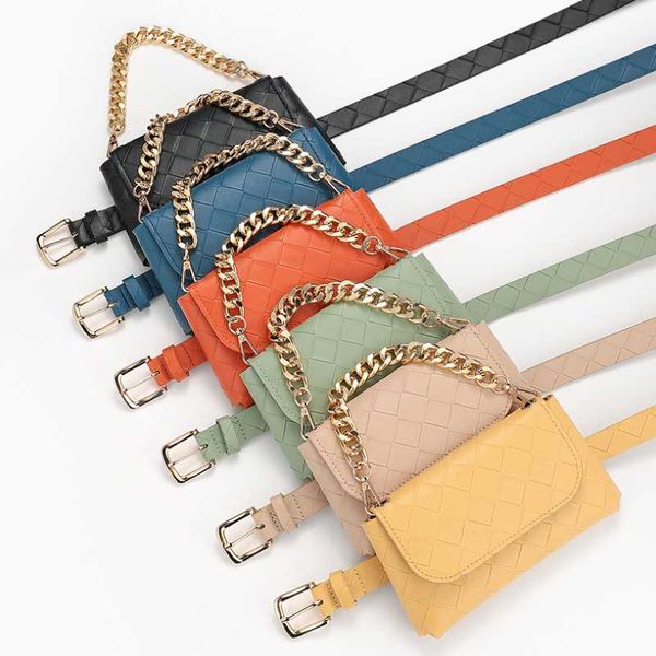 women's lattice pattern leisure decoration chain waist bag belt lady candy color retro pin buckle female fashion bags
women's lattice pattern leisure decoration chain waist bag belt lady candy color retro pin buckle female fashion bags