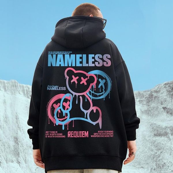 men's hoodies & sweatshirts 2021 men autumn oversized hip hop loose streetwear mens original sweatshirt cotton casual fashion hoodie, Black
men's hoodies & sweatshirts 2021 men autumn oversized hip hop loose streetwear mens original sweatshirt cotton casual fashion hoodie, Black