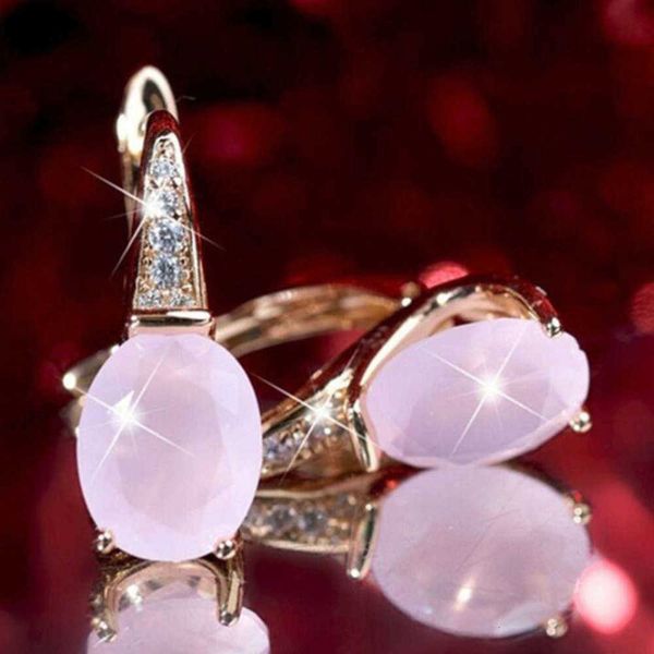 pink natural stone sweet hibiscus crystal rose gold street earrings for women girls, Golden
pink natural stone sweet hibiscus crystal rose gold street earrings for women girls, Golden
