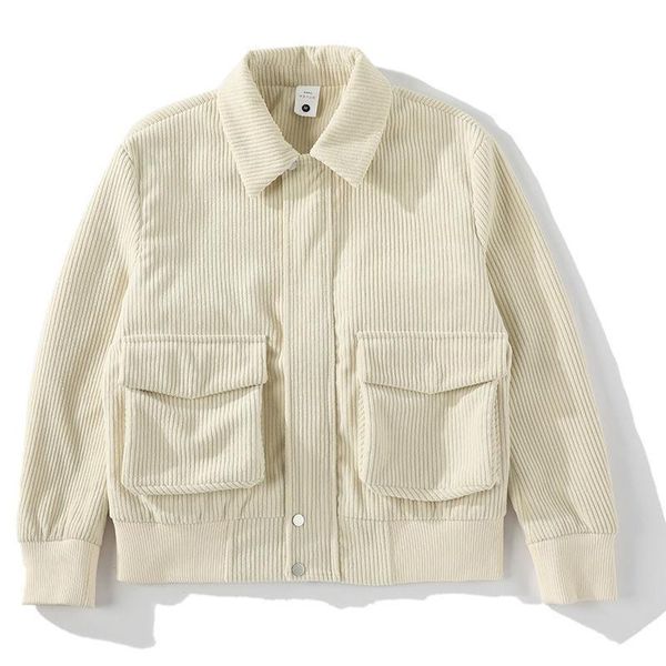 men's jackets tooling jacket 2021 solid color slightly wide autumn and winter warmth lapel corduroy short korean style simple big pocke, Black;brown
men's jackets tooling jacket 2021 solid color slightly wide autumn and winter warmth lapel corduroy short korean style simple big pocke, Black;brown