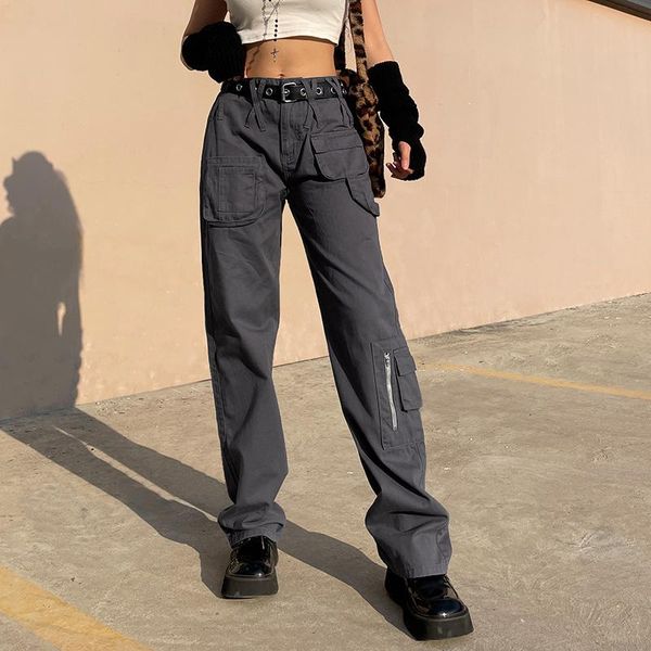 women's jeans gray vintage pockets high waist women streetwear y2k baggy straight denim boyfriend 90s zipper button trousers cargo pant, Blue
women's jeans gray vintage pockets high waist women streetwear y2k baggy straight denim boyfriend 90s zipper button trousers cargo pant, Blue