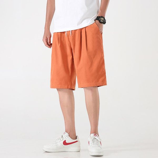 men's shorts style clothing summer thin section trend mid-waist casual sports pants beach loose five-point, White;black
men's shorts style clothing summer thin section trend mid-waist casual sports pants beach loose five-point, White;black