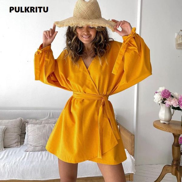 casual dresses pulkritu women solid classic long batwing sleeve v-neck a-line mini dress autumn spring beach holiday elegant boho, Black;gray
casual dresses pulkritu women solid classic long batwing sleeve v-neck a-line mini dress autumn spring beach holiday elegant boho, Black;gray