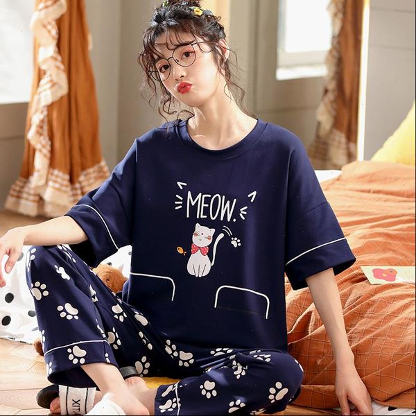 5xl pajama set womens sleepwears short sleeve letter plaid long pants pajamas soft sleepwear female pyjama summer wear, Black;red
5xl pajama set womens sleepwears short sleeve letter plaid long pants pajamas soft sleepwear female pyjama summer wear, Black;red