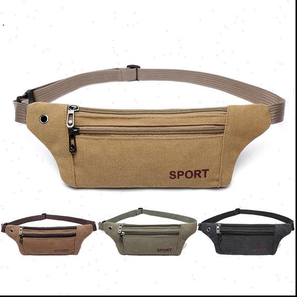 men casual durable fanny waist bag pack male belt canvas hip bum military pouch three zipper pocket
men casual durable fanny waist bag pack male belt canvas hip bum military pouch three zipper pocket