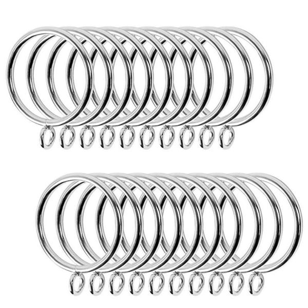 24pcs durable curtain rings practical fastener clip hook hanging for home (silver 38mm) other decor
24pcs durable curtain rings practical fastener clip hook hanging for home (silver 38mm) other decor