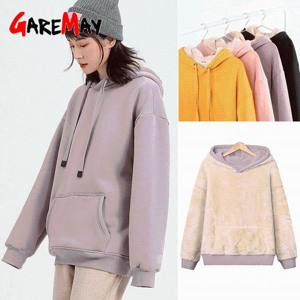 women's hoodies & sweatshirts winter warm casual sweatshirt for women long sleeve loose thick lamb cashmere pullover female oversize ho, Black
women's hoodies & sweatshirts winter warm casual sweatshirt for women long sleeve loose thick lamb cashmere pullover female oversize ho, Black