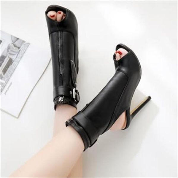 dress shoes women fashion high heel ankle boots buckle strap peep toe hollow out thin heels woman sandals white black
dress shoes women fashion high heel ankle boots buckle strap peep toe hollow out thin heels woman sandals white black