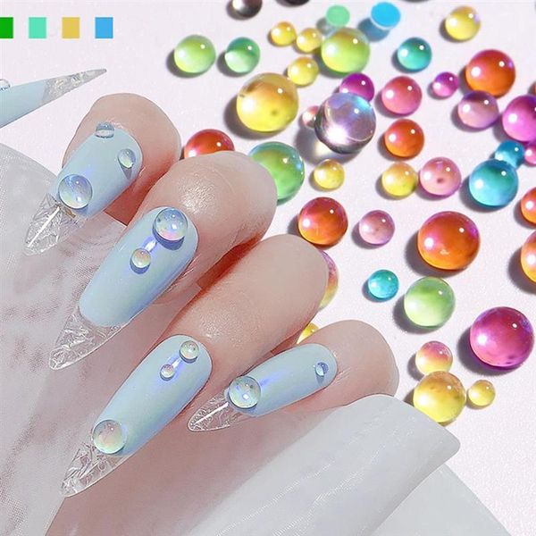 nail art decorations 300pcs candy color mixed size mermaid round glass crystal beads 3d rhinestones diy flat back acrylic decoration, Silver;gold
nail art decorations 300pcs candy color mixed size mermaid round glass crystal beads 3d rhinestones diy flat back acrylic decoration, Silver;gold