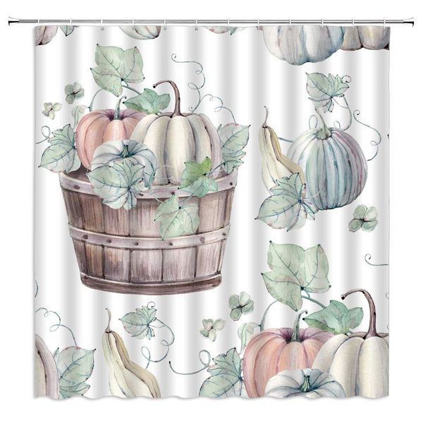 pumpkin shower curtain thanksgiving harvest wooden barrel of pumpkins watercolor grean leaves fall farm halloween fabric
pumpkin shower curtain thanksgiving harvest wooden barrel of pumpkins watercolor grean leaves fall farm halloween fabric