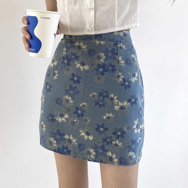 floral print high waist skirt women's summer slim fashion a-line mini 210607, Black
floral print high waist skirt women's summer slim fashion a-line mini 210607, Black