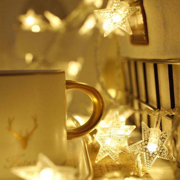 strings christmas lights led five-pointed star light string curtain decorations for home year gifts navidad decor
strings christmas lights led five-pointed star light string curtain decorations for home year gifts navidad decor