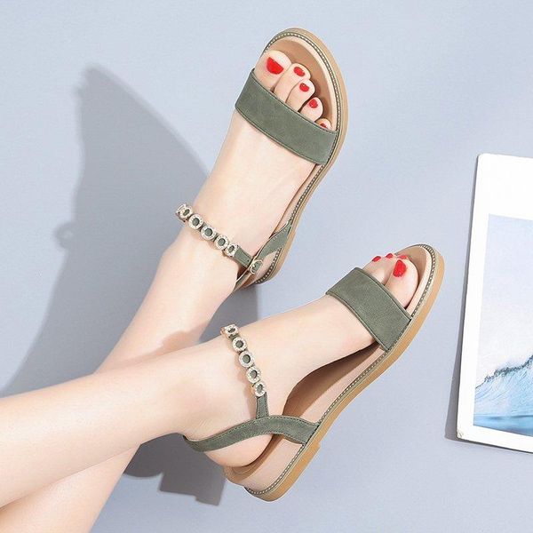women sandals shoes suede leather ladies summer flat beach casual flip flop gladiator shoe rhinestone chain footwear, Black
women sandals shoes suede leather ladies summer flat beach casual flip flop gladiator shoe rhinestone chain footwear, Black