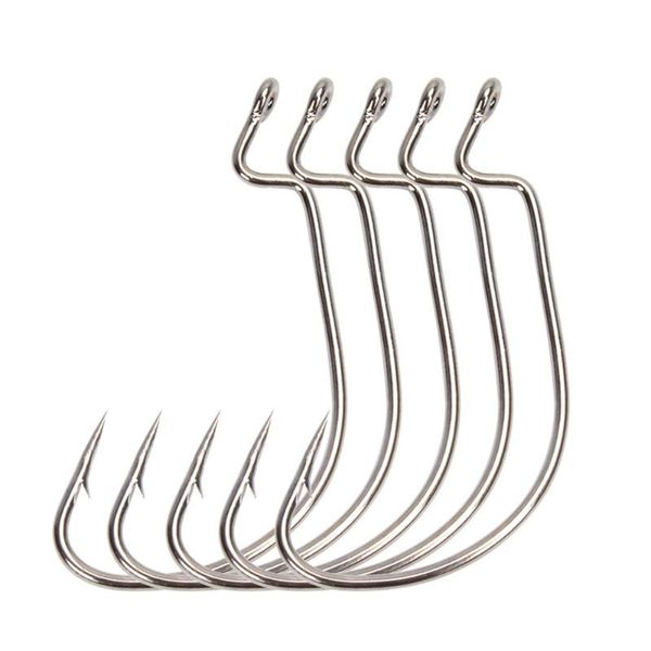 fishing hooks 100pcs/lot hook carbon steel wide crank offset fishhook 4#-5/0 for soft lure bass barbed carp tackle worm
fishing hooks 100pcs/lot hook carbon steel wide crank offset fishhook 4#-5/0 for soft lure bass barbed carp tackle worm