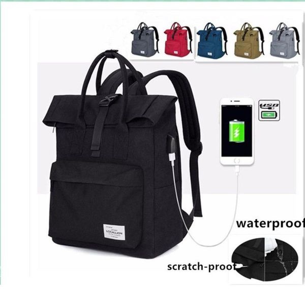 backpack women external usb charge canvas male girls lapschool bags for teens
backpack women external usb charge canvas male girls lapschool bags for teens