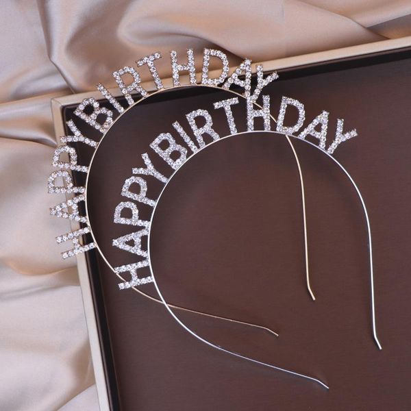 hair clips & barrettes rose gold silver color hoop happy birthday headbands fashion accessories rhinestone girls kids women crowns hairband, Golden;silver
hair clips & barrettes rose gold silver color hoop happy birthday headbands fashion accessories rhinestone girls kids women crowns hairband, Golden;silver