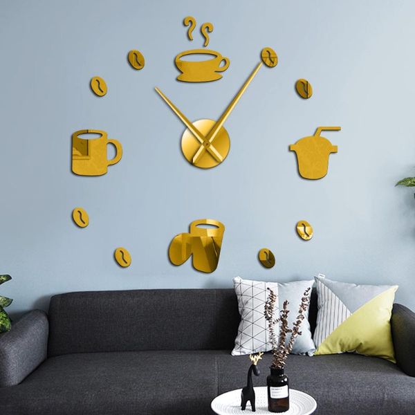 wall clocks coffee bar decorative 3d diy silent clock kitchen decor cafe beverage shop beans art super big watch
wall clocks coffee bar decorative 3d diy silent clock kitchen decor cafe beverage shop beans art super big watch