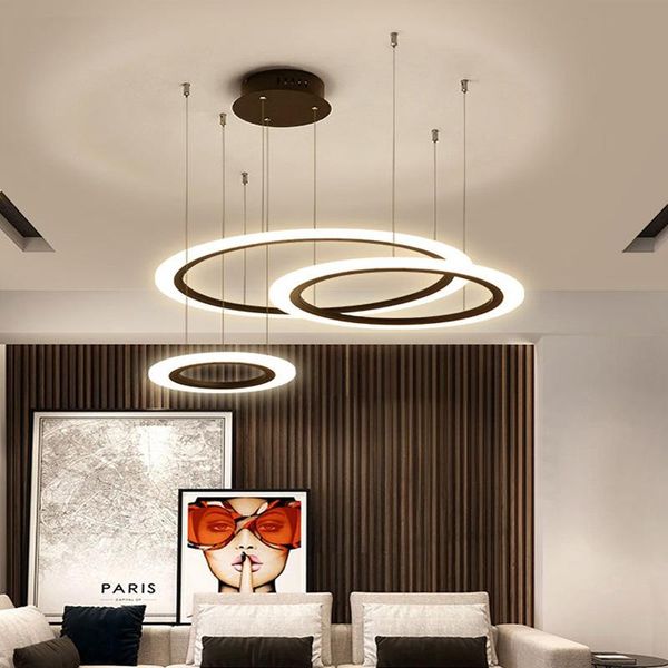chandeliers modern living room chandelier simple atmosphere household led lamps creative personality ring restaurant lights
chandeliers modern living room chandelier simple atmosphere household led lamps creative personality ring restaurant lights