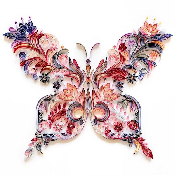 gift wrap quilling paper painting kit butterfly flower art decal diy wall stickers for kids bedroom kindergarten home decor c1
gift wrap quilling paper painting kit butterfly flower art decal diy wall stickers for kids bedroom kindergarten home decor c1