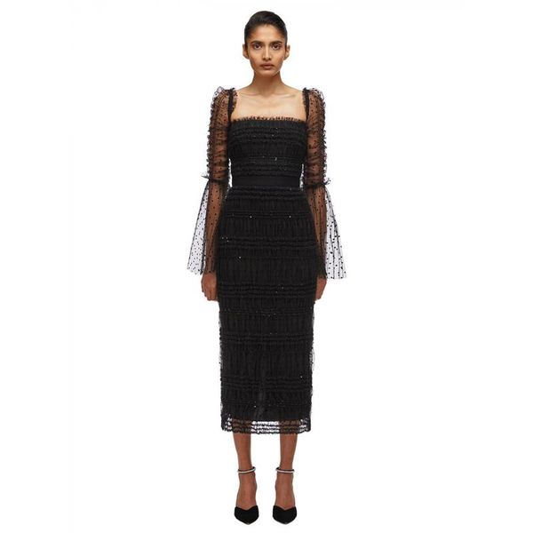 casual dresses wholesale woman's black lace long sleeve sequins elasticity club celebrity cocktail party bandage dress, Black;gray
casual dresses wholesale woman's black lace long sleeve sequins elasticity club celebrity cocktail party bandage dress, Black;gray