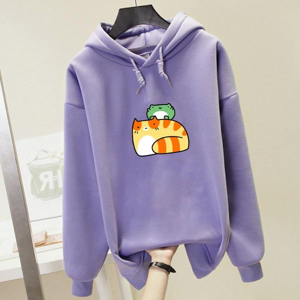 women's hoodies & sweatshirts oversized women harajuku cat hoodie frog printed sweatshirt autumn winter streetwear pullovers graphic th, Black
women's hoodies & sweatshirts oversized women harajuku cat hoodie frog printed sweatshirt autumn winter streetwear pullovers graphic th, Black