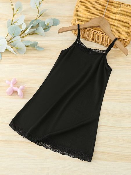 toddler girls contrast lace rib-knit cami dress she, Red;yellow
toddler girls contrast lace rib-knit cami dress she, Red;yellow