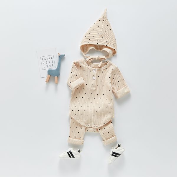 casual baby boy clothes set spring newborn baby girl clothing outfits dot print bodysuit+pants+hat 3pcs infant clothes 6-24m, Blue
casual baby boy clothes set spring newborn baby girl clothing outfits dot print bodysuit+pants+hat 3pcs infant clothes 6-24m, Blue