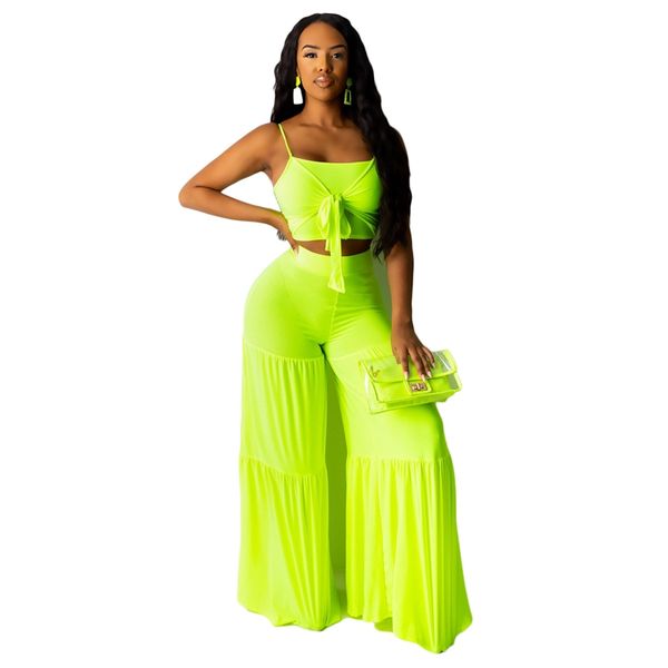 two piece pants set women holiday bow tie crop and wide leg pants set suit beach party neon 2 piece women set clothes, Black;white
two piece pants set women holiday bow tie crop and wide leg pants set suit beach party neon 2 piece women set clothes, Black;white