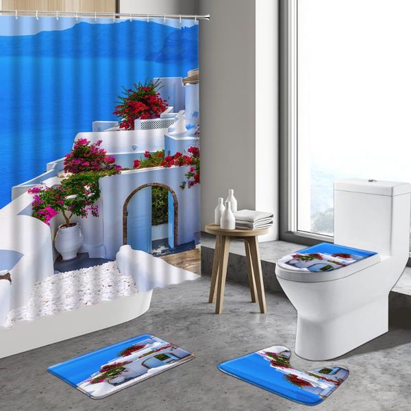shower curtains greek mediterranean style curtain sea view flower architecture santorini island landscape bathroom decor sets bath mats
shower curtains greek mediterranean style curtain sea view flower architecture santorini island landscape bathroom decor sets bath mats