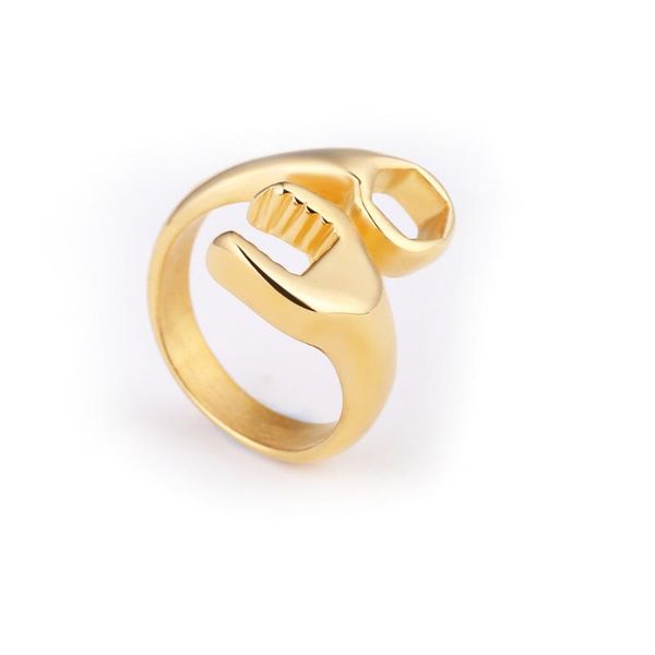 wedding rings creative design metal mechanic wrench ring for men party hip hop rock biker fashion jewelry, Slivery;golden
wedding rings creative design metal mechanic wrench ring for men party hip hop rock biker fashion jewelry, Slivery;golden