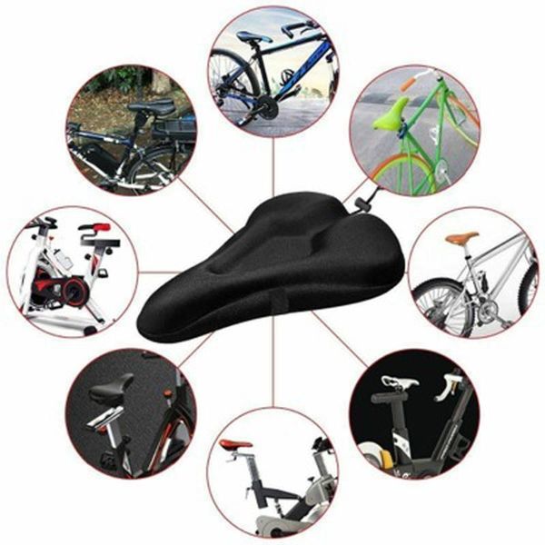 bike saddles soft bicycle cycle extra comfort gel pad cushion cover for saddle seat mountain suitable hiking camping
bike saddles soft bicycle cycle extra comfort gel pad cushion cover for saddle seat mountain suitable hiking camping
