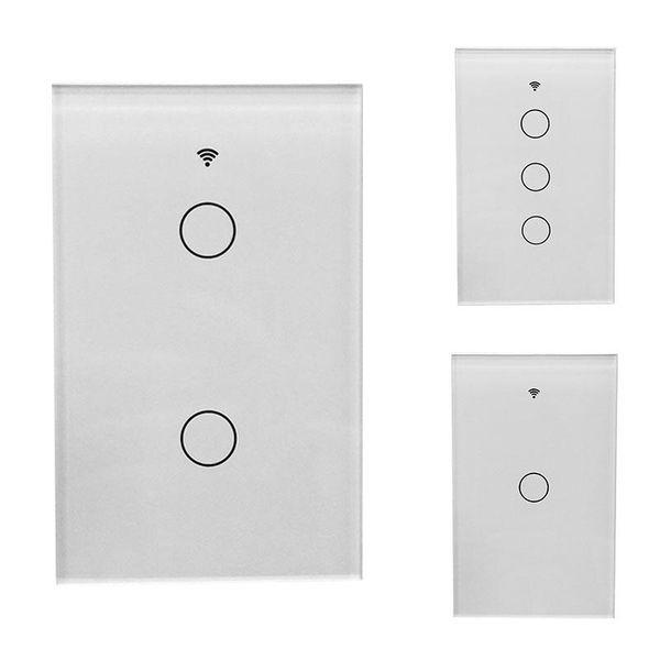 smart home control wifi rf remote wall light switch panel contact for us plug relay controller
smart home control wifi rf remote wall light switch panel contact for us plug relay controller