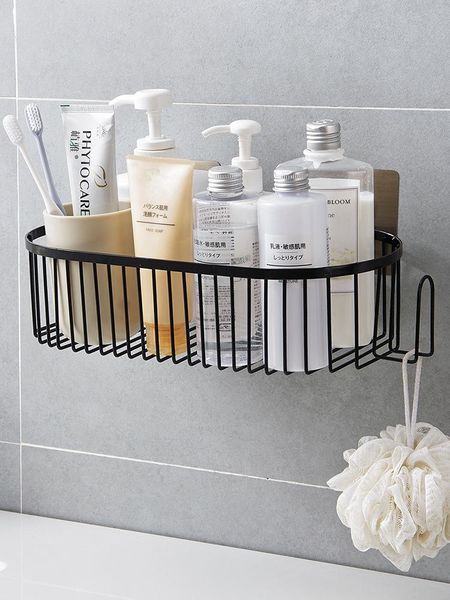 kitchen storage & organization non perforated toilet shelf wall mounted rack bathroom shower gel tripod
kitchen storage & organization non perforated toilet shelf wall mounted rack bathroom shower gel tripod