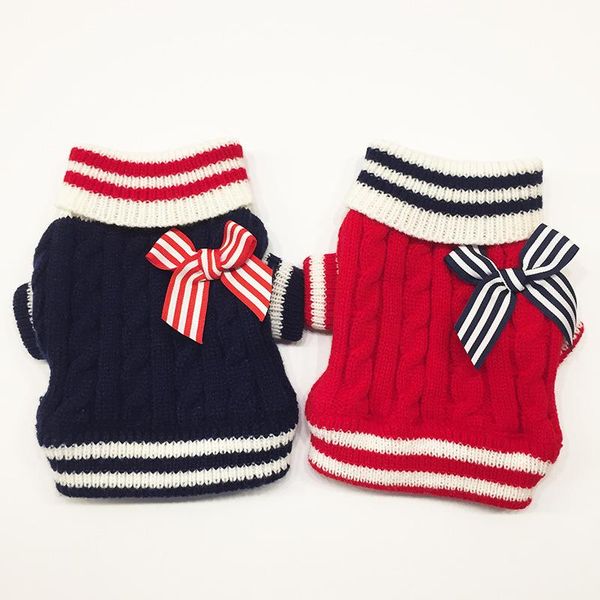 dog sweater turtleneck pet cat clothes bow retro knitted pullover designed for small, medium and lar apparel
dog sweater turtleneck pet cat clothes bow retro knitted pullover designed for small, medium and lar apparel