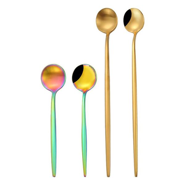 spoons stainless steel long handle stirring scoop creative titanium gold ice cream spoon european coffee kitchen accessories
spoons stainless steel long handle stirring scoop creative titanium gold ice cream spoon european coffee kitchen accessories