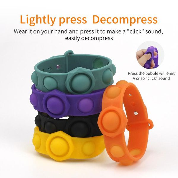 decompression toys flip deratization pioneer puzzle press finger bracelets silica gel artifact
decompression toys flip deratization pioneer puzzle press finger bracelets silica gel artifact