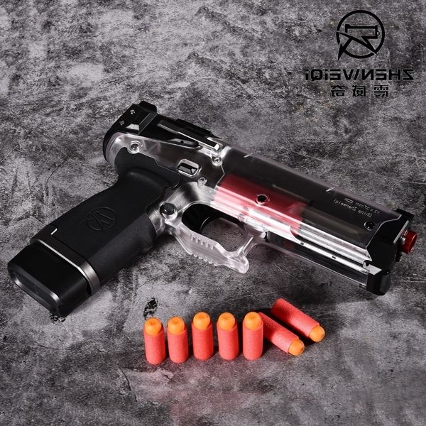 29zhenweiqi firemouse s200 soft bullet launcher model eva short sponge bar hand-held boy toy gun
29zhenweiqi firemouse s200 soft bullet launcher model eva short sponge bar hand-held boy toy gun