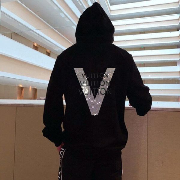 men's hoodies & sweatshirts -selling men hoodie rhinestone design pure cotton warm and thick casual hoody fashion letter, Black
men's hoodies & sweatshirts -selling men hoodie rhinestone design pure cotton warm and thick casual hoody fashion letter, Black