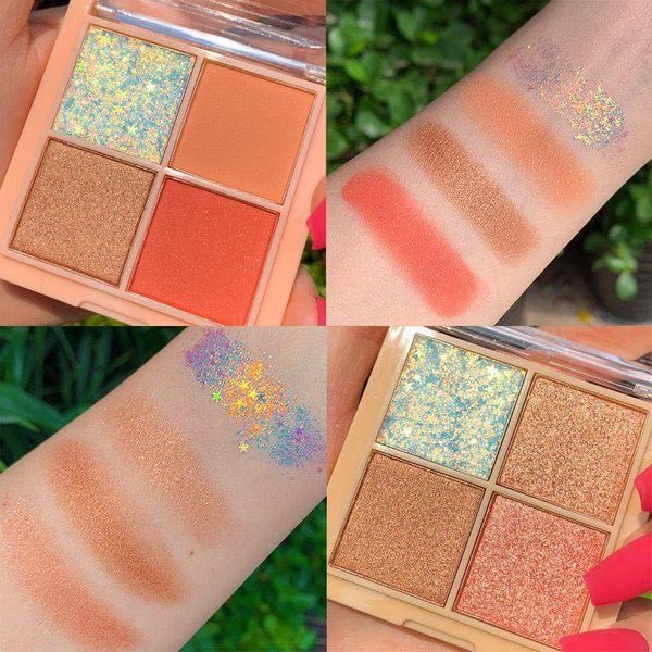 eye shadow 4 color palette glitter pearlescent waterproof big sequin eyeshadow makeup comestics tools easy to wear tslm1
eye shadow 4 color palette glitter pearlescent waterproof big sequin eyeshadow makeup comestics tools easy to wear tslm1