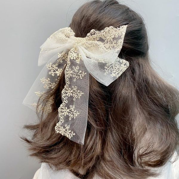 sweet double layer bow knot ribbon women's hairpin hair accessories lace embroidered girls clips headwear
sweet double layer bow knot ribbon women's hairpin hair accessories lace embroidered girls clips headwear