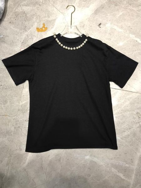 2021 spring new fashion round neck nail bead short sleeve korean version thin pure color t-shirt women's fashion, White
2021 spring new fashion round neck nail bead short sleeve korean version thin pure color t-shirt women's fashion, White