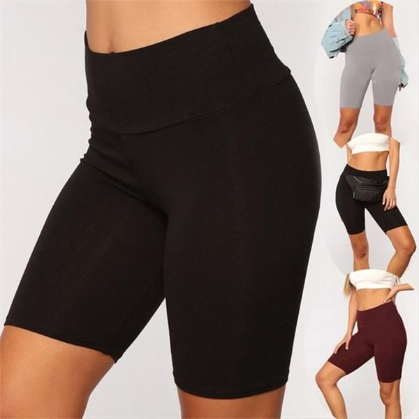 high waist yoga sports womens capris shorts biker summer casual skinny fitness solid color bodycon cycling slim bottoms, Black;white
high waist yoga sports womens capris shorts biker summer casual skinny fitness solid color bodycon cycling slim bottoms, Black;white