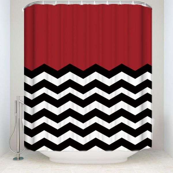 shower curtains chevron waterproof polyester fabric curtain red white black striped mold resistant
shower curtains chevron waterproof polyester fabric curtain red white black striped mold resistant